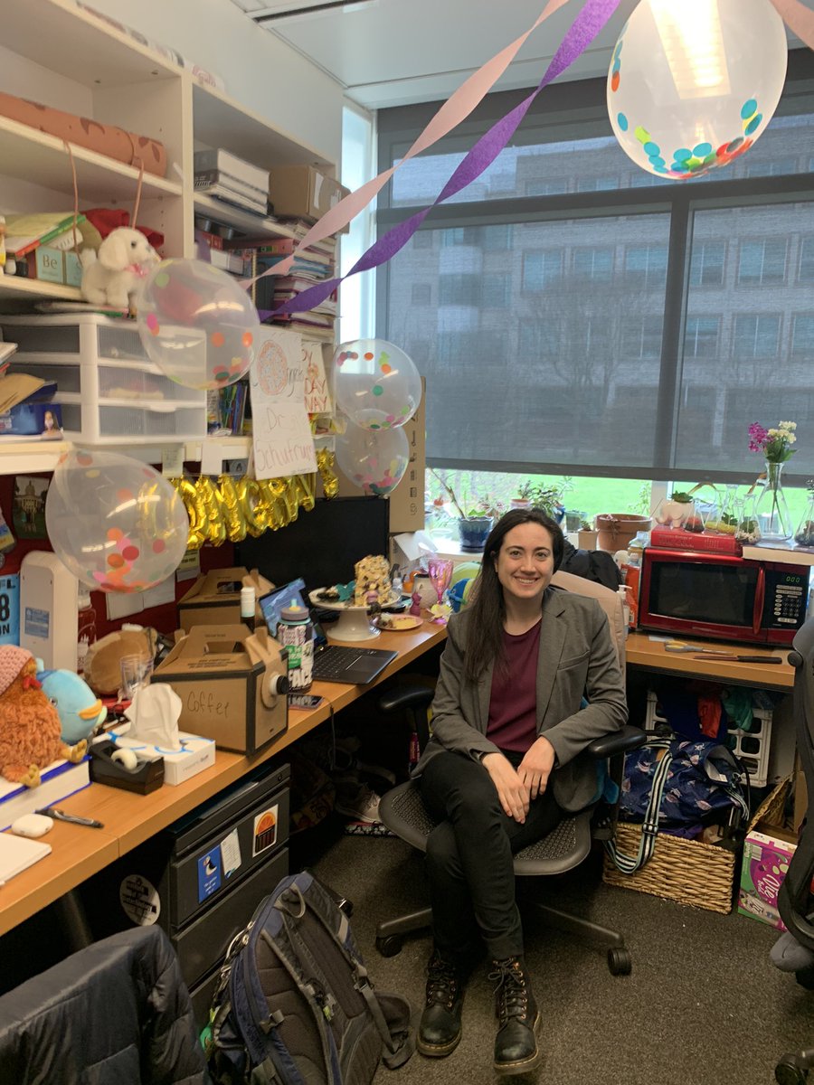 Rockclimbing, awesome @BritSchutrum is now Dr. Schutrum! So very excited and proud about this 5th @FischbachLab member who graduated with flying colors over the past year! @CornellBME