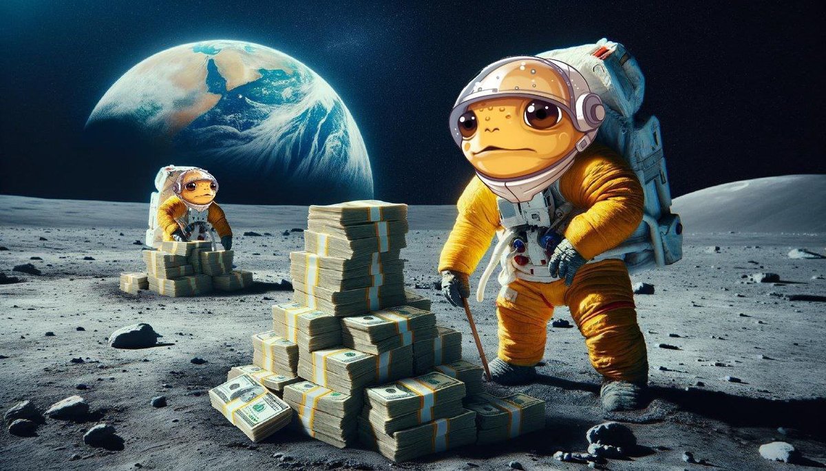 💰 On the moon lies not just dust, but a discovery beyond imagination. Join $Turbo as we venture beyond the stars. 🌕 $Turbo — the AI-driven meme coin where the extraordinary is inevitable.✨ #AI #memecoin #Crypto