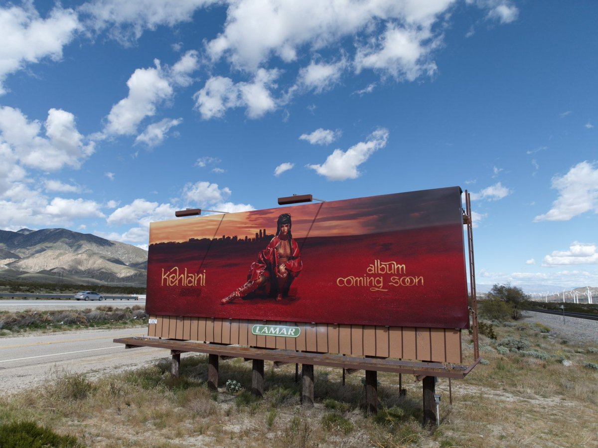 Kehlani announces new album in new billboards found near #Coachella.