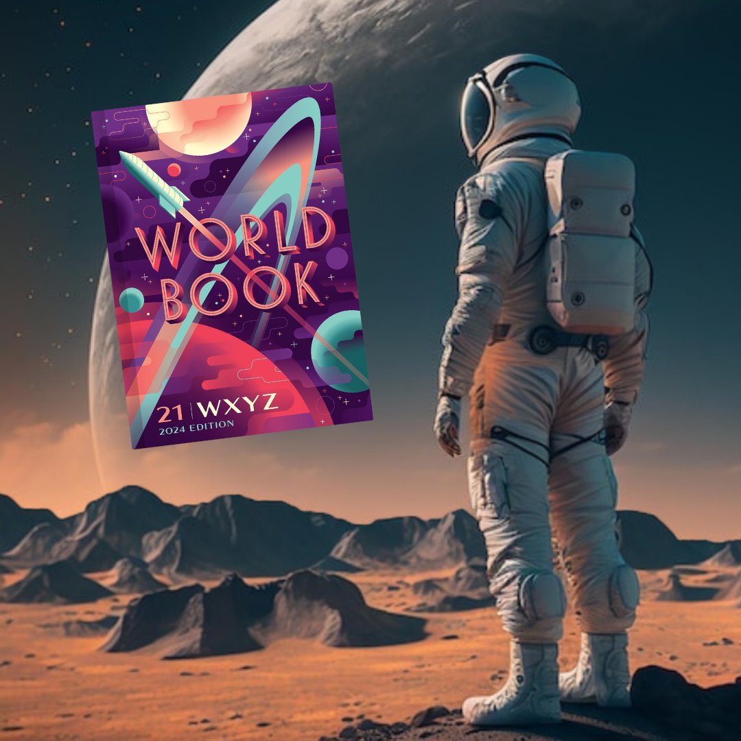 Have you ever looked up at the night sky and marveled at the vastness of space? 🪐🔭  From swirling galaxies to distant planets, space ignites our imagination. #DiscoverMore inside the 2024 World Book Encyclopedia! bit.ly/3uMJig3