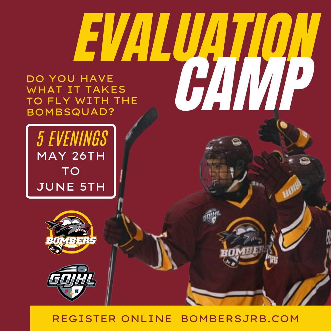 Bombers Jr. B Hockey Club tweet media