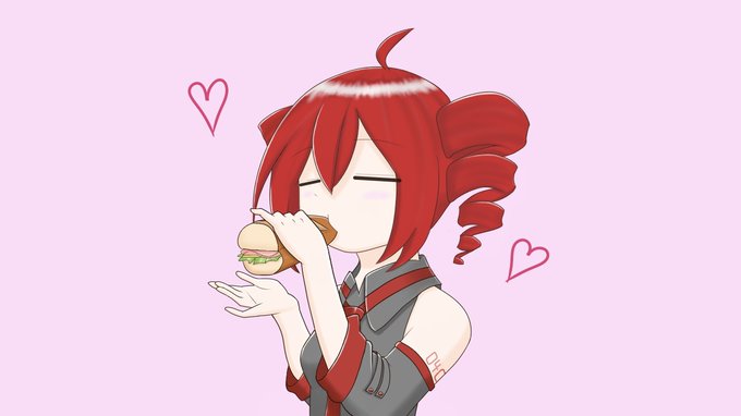「burger upper body」 illustration images(Latest)