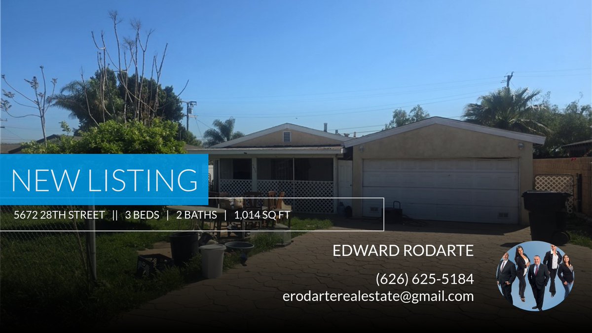erodarte's tweet photo. 📍 New Listing 📍 Take a look at this fantastic new property that just hit the market located at 5672 28th Street in Jurupa Valley. Reach out here or at (626) 625-5184 for more information https://t.co/eXQdTSDzbh https://t.co/Pre0yCh8nH
