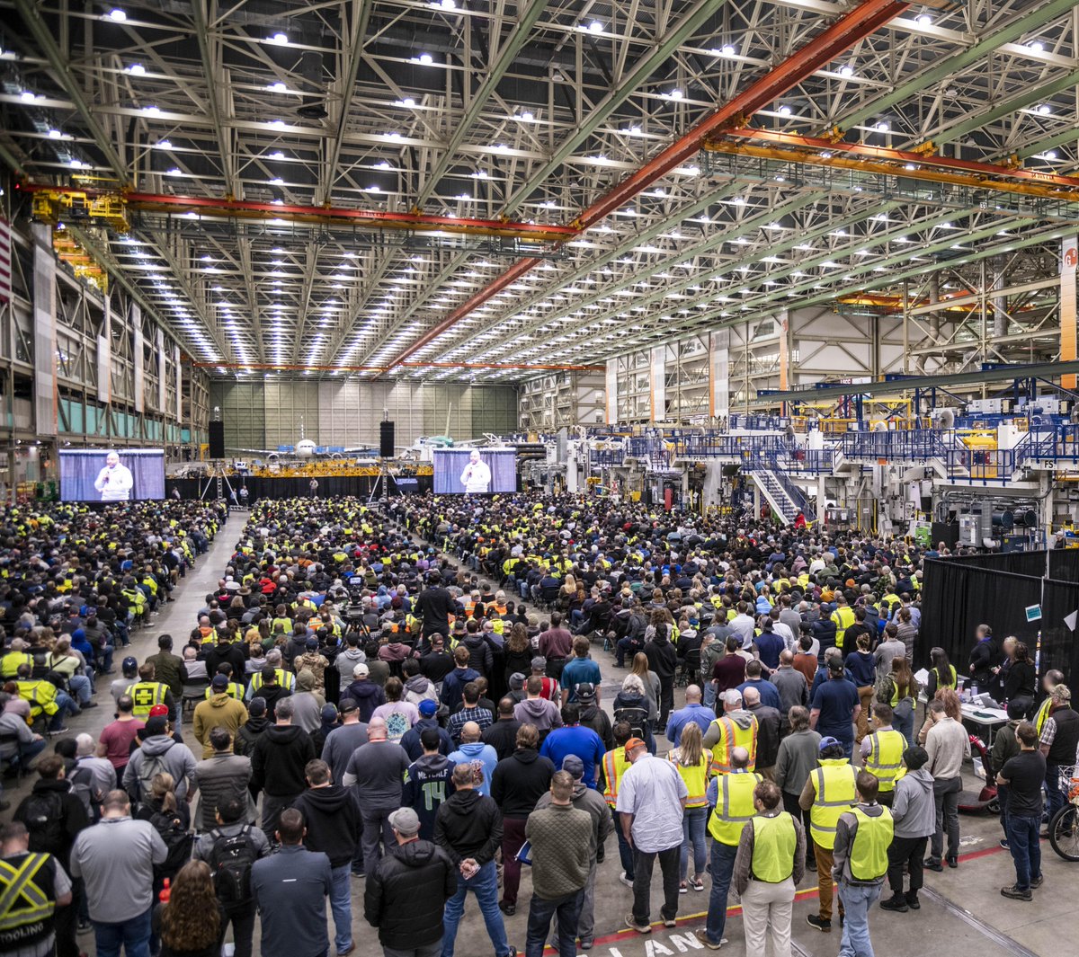 Since January, we've organized Quality Stand Downs across our sites, pausing production and deliveries for a day to focus on our safety and quality processes. Collaborating and learning together is helping us create plans to enhance quality and compliance across our programs.