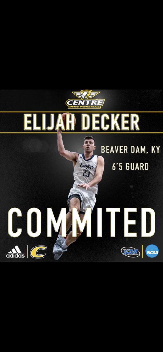 Elijah Decker (@elijahdecker15) on Twitter photo Blessed to announce my commitment to <a href="/Centre_Bball/">Centre College Basketball</a>!! I wanna thank my family, coaches, teammates and many more who have helped support me along the way! Excited for the future ahead!! #GlorytoGod Blessed to announce my commitment to <a href="/Centre_Bball/">Centre College Basketball</a>!! I wanna thank my family, coaches, teammates and many more who have helped support me along the way! Excited for the future ahead!! #GlorytoGod