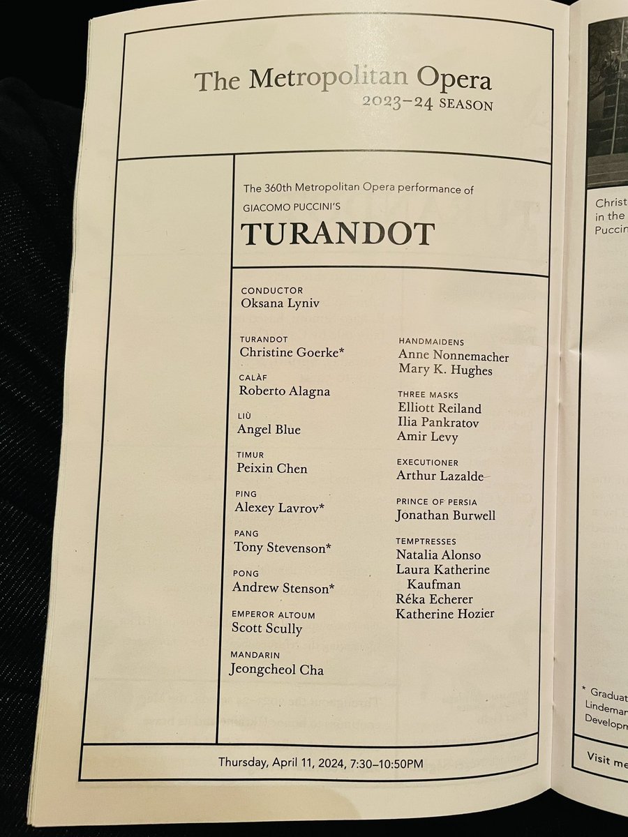 JeremiahHoLaw's tweet photo. At the Met Opera for Turandot. Made it to NYC again! I am pre-gaming my summer. https://t.co/5vHY5u5m5M