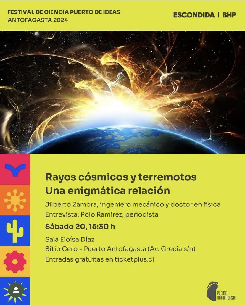 FranRioseco's tweet photo. Tres magníficos en ciencia compartirán sus aventuras en @puertodeideas Antofagasta. Un lujo para tod@s aquell@s que puedan asistir. @caro_torrealba Vicerrectora de Investigación y Doctorado, Manuel Suárez, Geólogo y Jilberto Zamora, Físico. 💎@investigacionunab https://t.co/vAKA1EzdJX