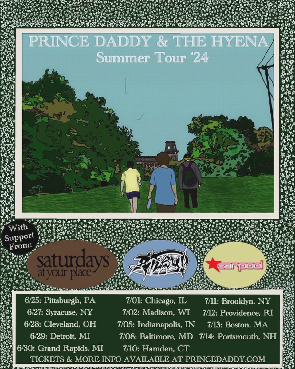 prince daddy tour princedaddy.com