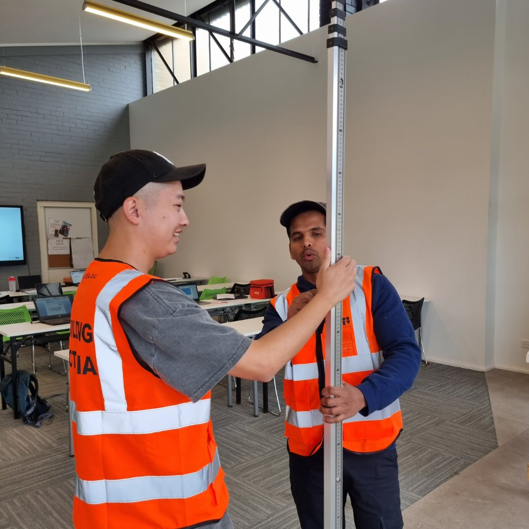 Our CPC 30220 Certificate III in Carpentry students at Dandenong are making the most out of their day by diving into hands-on learning.

#HappyFriday #HandsOnLearning #CarpentrySkills #CarpentryStudents #TIV #TradieLife #TradeSchool #Tradies. RTO 21920.