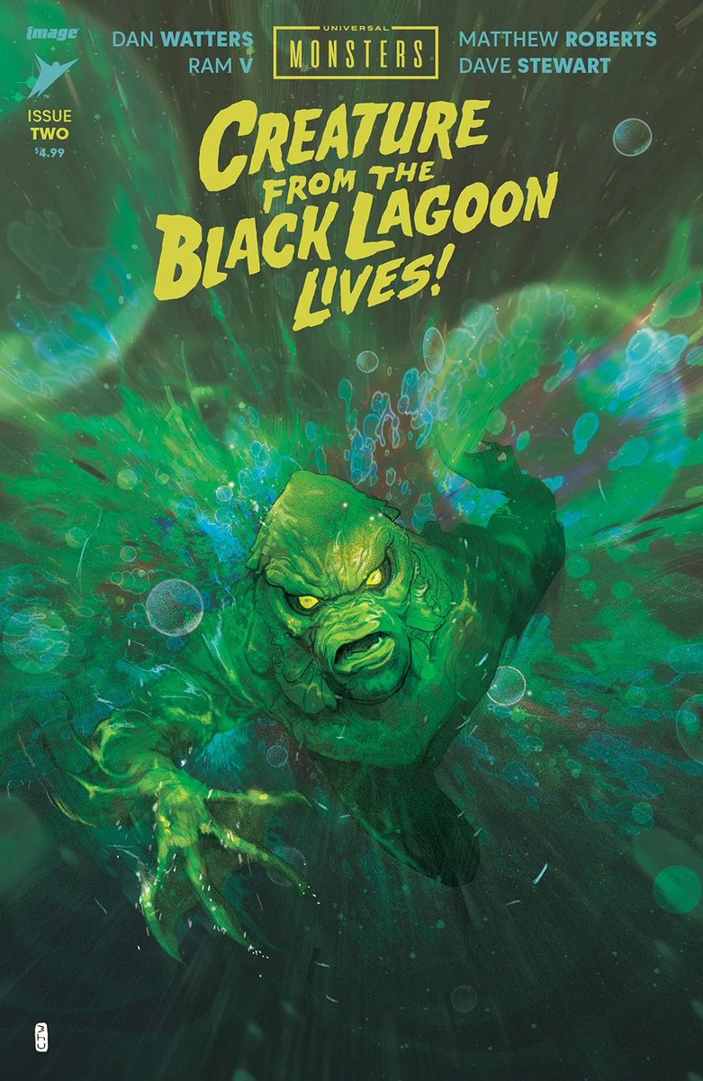 Just got done reading the first two issues of the new CREATURE FROM THE BLACK LAGOON comic. As diehard lovers of the original film, this book is hitting all the right notes. Are the Skybound Universal Monsters comics flying a little under the radar? Cuz they totally shouldn’t be.