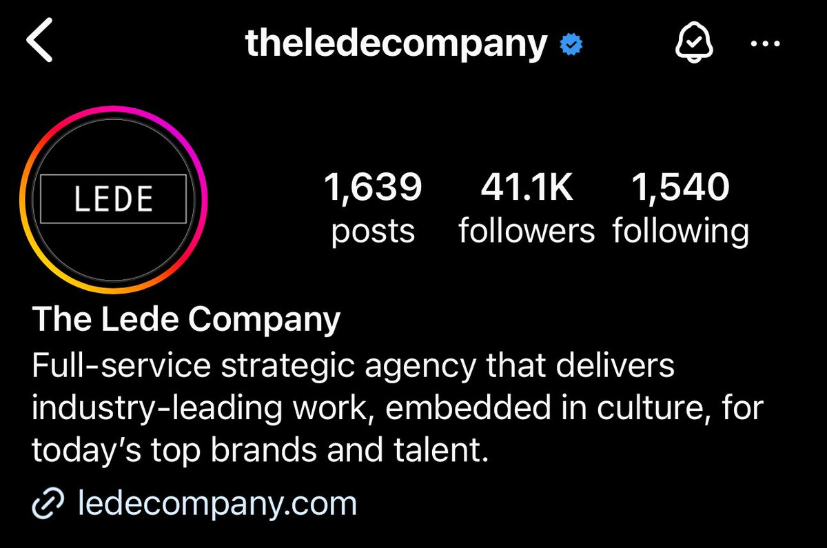 miew2000's tweet image. เตรียมตัวรับการโปรโมท #LISA แบบปังๆ🔥

📌The Lede Company เป็นบริษัทที่ปรึกษาด้านกลยุทธ์ การสื่อสาร และผลกระทบทางสังคมที่ให้บริการเต็มรูปแบบ โดยเชี่ยวชาญในภาคส่วนองค์กร ความบันเทิง แบรนด์ ด้วยแผนกผู้มีความสามารถพิเศษ ดนตรี การสื่อสารเชิงกลยุทธ์ แบรนด์ เนื้อหา และผลกระทบต่อสังคม…