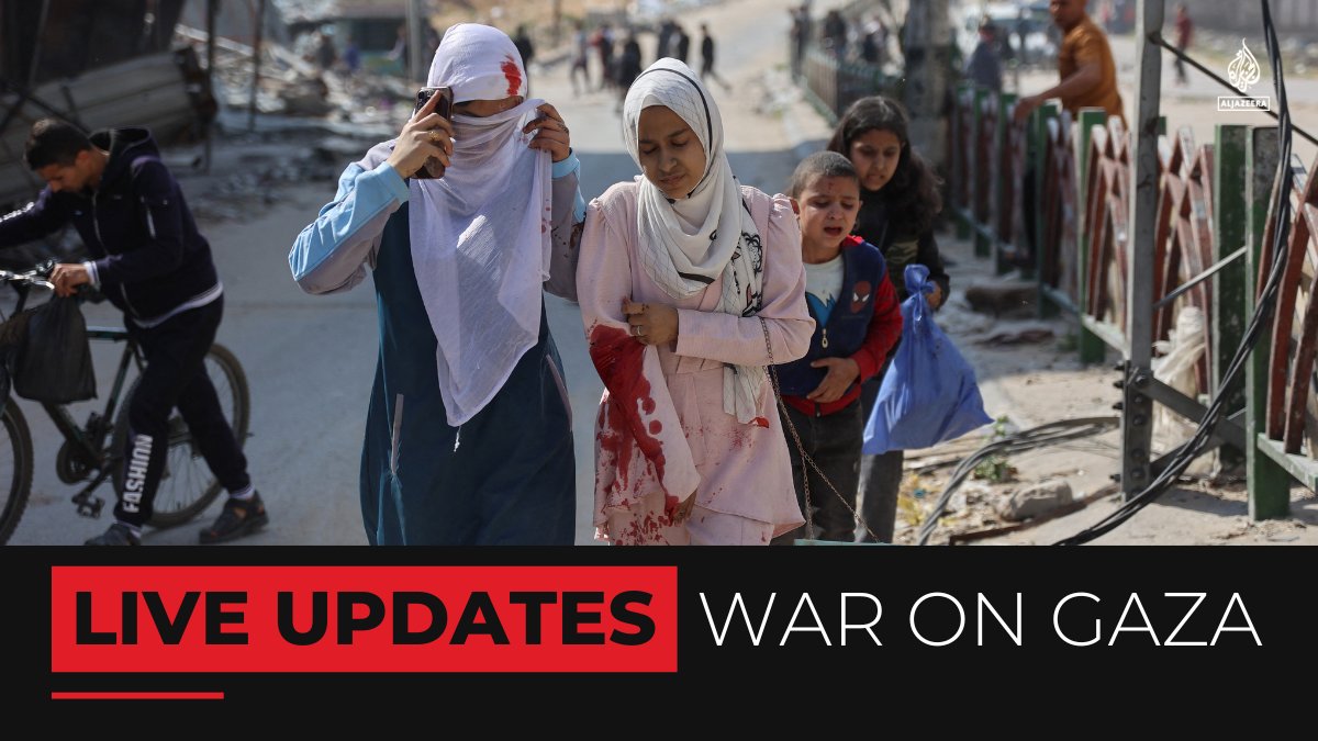 Israel continues its deadly bombardment across the Gaza Strip, targeting mosques, schools and markets 'packed with civilians.' 🔴 Follow our LIVE coverage: aje.io/w1bj5f