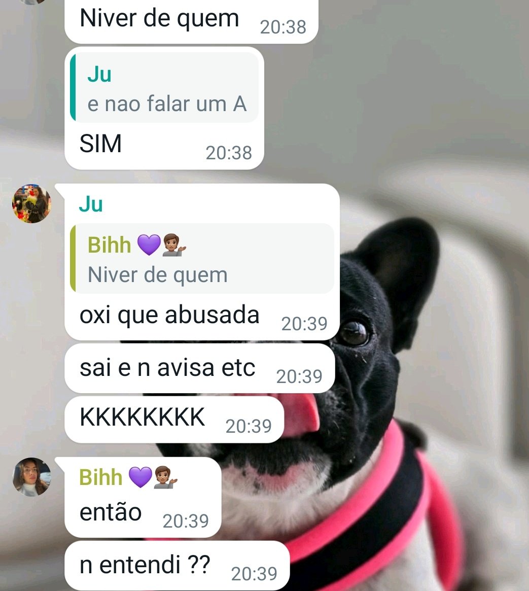 'ah pq eu não vou namorar pra n dar satisfação pra ninguém' minhas amigas: