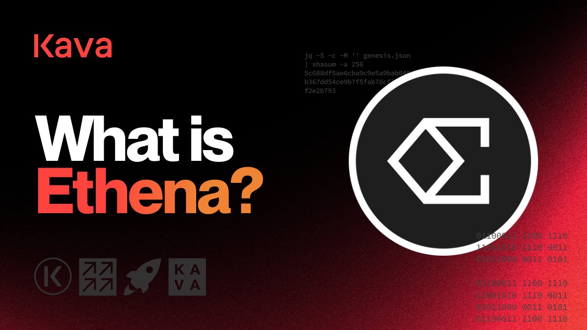 What is @ethena_labs ? A new DeFi protocol that focuses on yield-bearing synthetic tokens. Since launching, it has surpassed a TVL of $2,000,000,000 in just a few weeks. 🤯 If you hold USDe on Kava Chain you can track your rewards in real-time on Ethena.