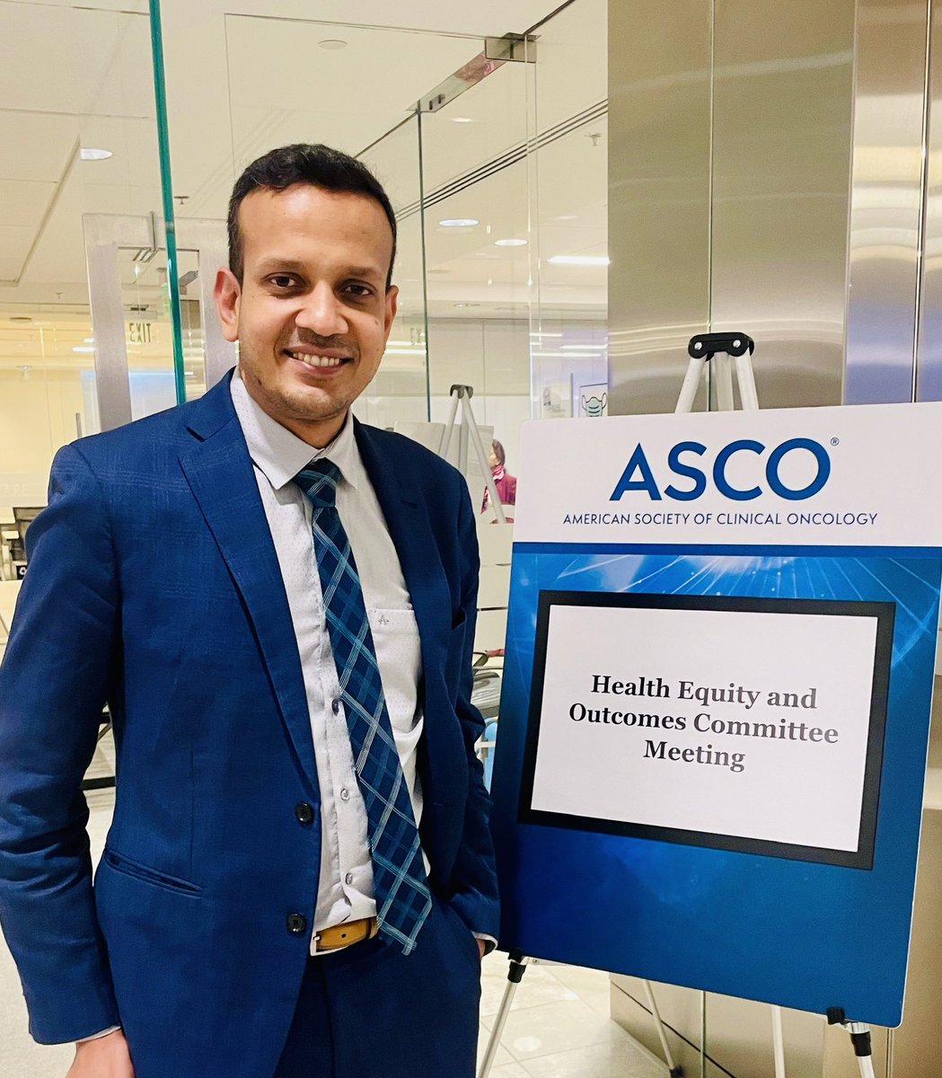 Last meeting of the now sunsetting ASCO Health Equity and Outcomes Committee. It’s been an excellent experience serving on this committee Looking forward to my tenure over the next two years on the newly formed ASCO Equity, Diversity and Inclusion Committee.