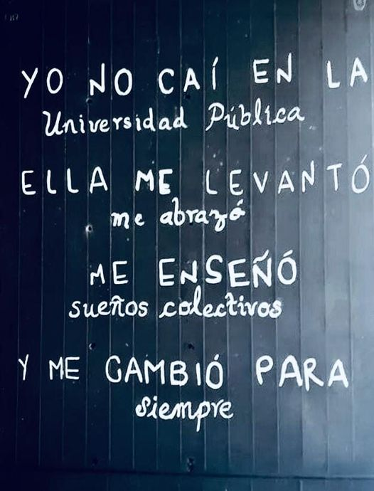 iampoli03's tweet photo. UNIVERSIDAD PÚBLICA SIEMPRE!! https://t.co/oZk4Re37Ij