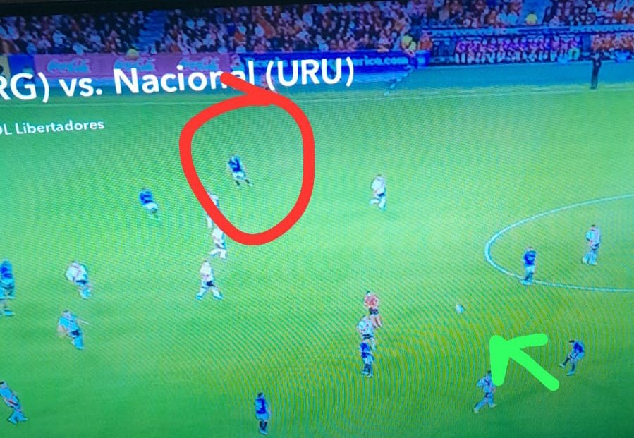 De un offside que no fue, y que alevosamente cobraron, llegó el gol de River.