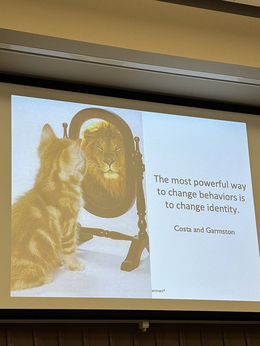“Tiny events create a major disturbance in the system.” ~Carolyn McKanders Day 1 & 2 of Adaptive Schools @OaklandSchools was life changing! 🤯