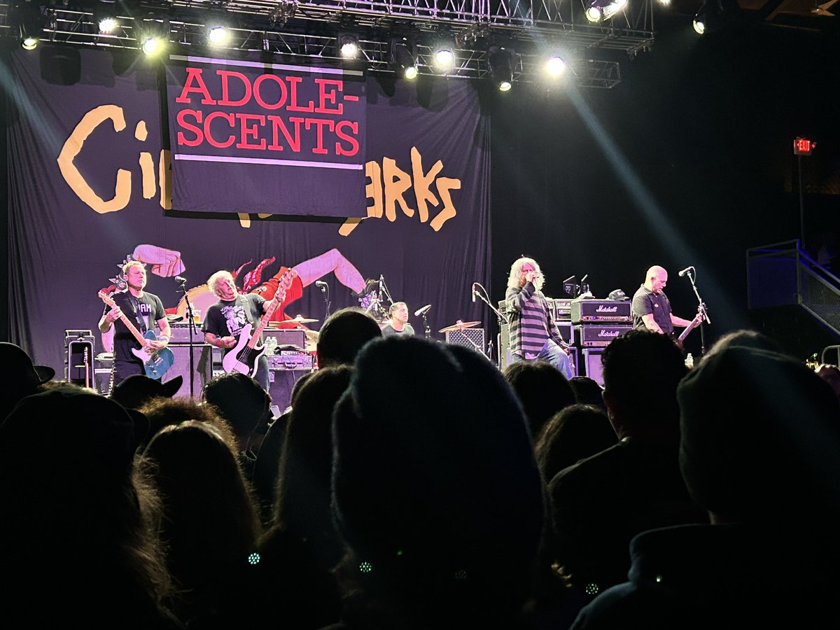 Adolescents at @franklinmhall, 4/11/24 - #adolescentsband #frankinmusichall #phillyconcerts