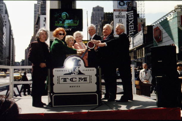 On April 14, 1994: Turner Classic Movies (TCM) launched with an event in Times Square. To help launch the new classic film channel were: Arthur Hiller, Arlene Dahl, Jane Powell, Celeste Holm, Ted Turner, Van Johnson and Robert Osborne.