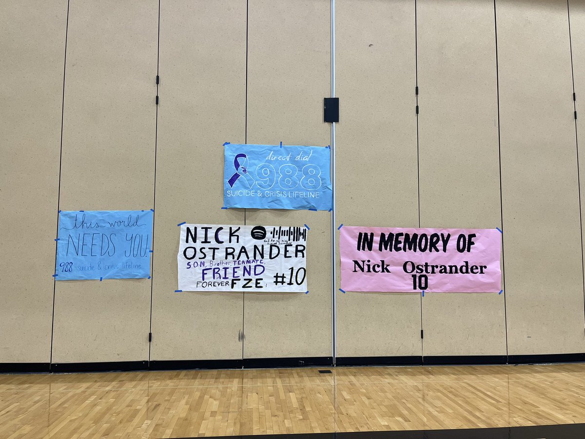 What a great turnout tonight. The support from our community shined through tonight. Thank you to everyone for coming out. 

#988 #youmatter