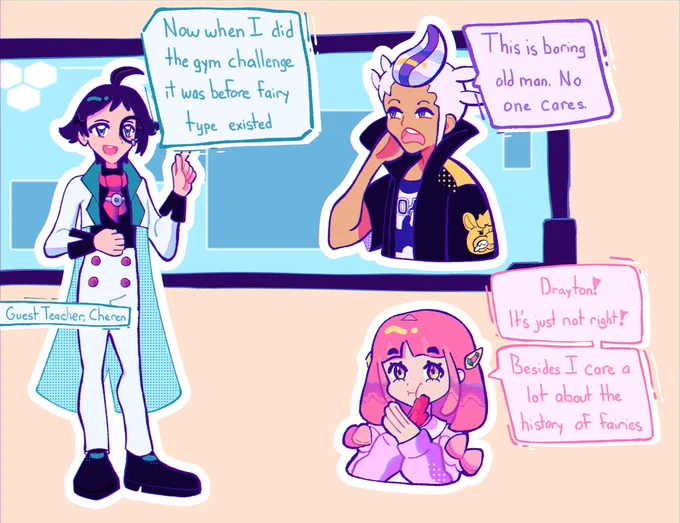 Now when I did the gym challenge it was before the fairy type existed 