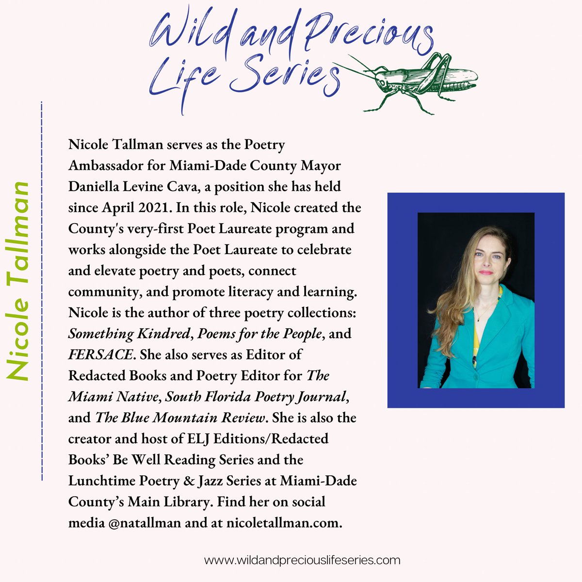 The WPLS is celebrating #nationalpoetrymonth w/ a prompt a day! Prompt 11 is from WPLS former featured reader @natallman. #poetryprompts #poets #poetry #poetrycommunity #poetrylovers