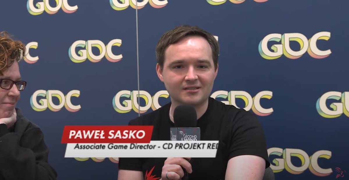 During GDC we had a pleasure to talk to legendary duo @YahtzeeCroshaw & @JM8andLudo from Second Wind about #Cyberpunk2077 & #PhantomLiberty! We had such an awesome chat, check it out chooms 😅 🔗youtu.be/UfIlytl95BU?si…