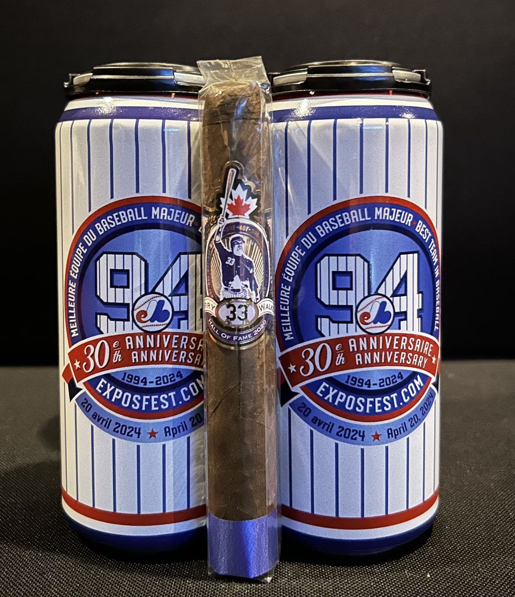 ExposFest's tweet photo. Nous vous présentons #La94. Disponible en paquet de 4 lors de notre gala @ExposFest du 20 avril pour 40$. #BièreBlonde
Introducing #La94. Available in a 4 pack at our April 20th #Expos Fest Gala for 40$. @Cdnmooselips33 cigar not included and used only for dramatical and spectacular purposes 😎
#PavillonKatDemes❤️