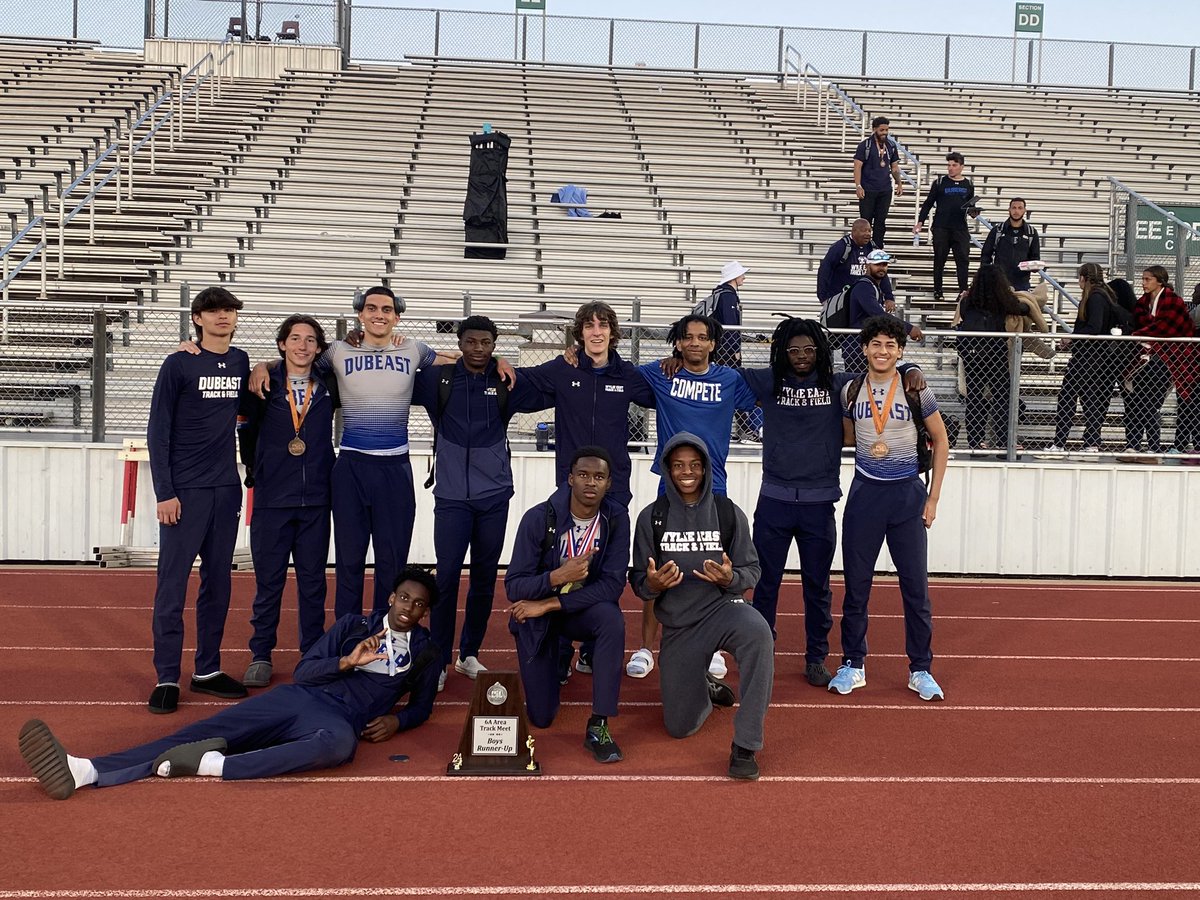 Area Track & Field Runner Up. The boys just keep rolling. Something special going on at DUBeast!