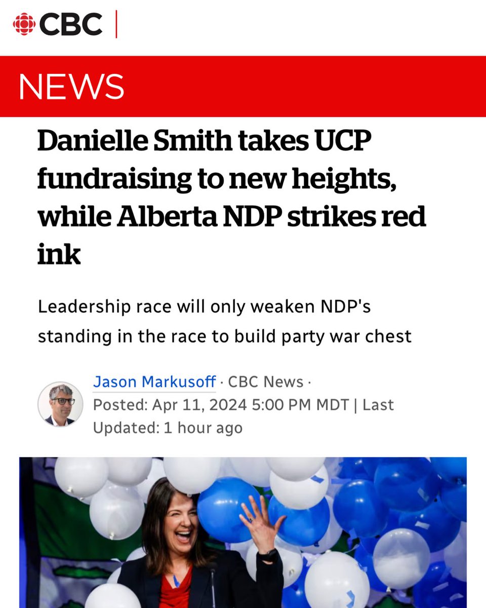 I am grateful for every new UCP member we sign up and every dollar we raise. It is through the grassroots efforts of this party that keeps us fighting for Albertans. Read CBC’s story here: cbc.ca/news/canada/ca…