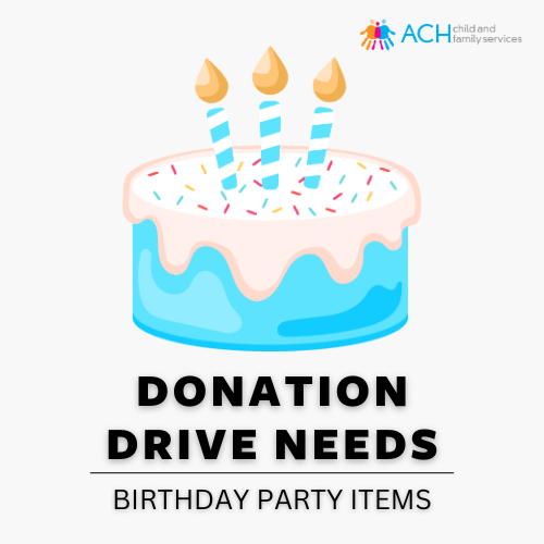🎂 At ACH, we want the children we serve to feel as wonderful as we know they are – on their birthday and beyond! 🎉 Here's our Amazon Wishlist to purchase supplies for the children in our care: a.co/gxP4ery

#happybirthday #AmazonWishlist #partysupplies #birthdaywish