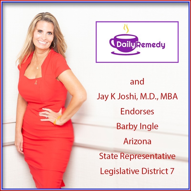 Let's elect a State Representative who truly cares about the people of Arizona. That's why I am supporting #BarbyIngleForArizona. Her vision for a better future is one we can all get behind. Visit barbyingle.com to learn more. #Pinal #Coconino #ApacheJunction