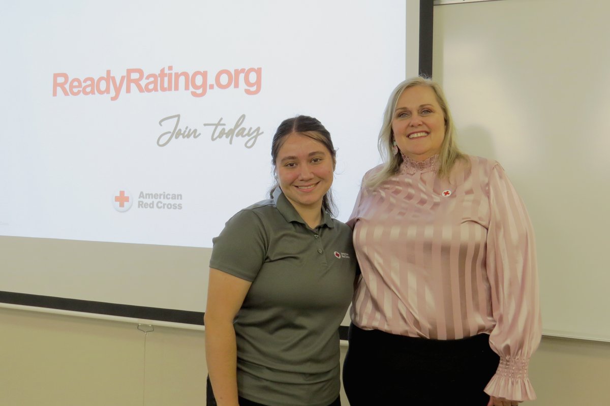 The Wake Up Clovis breakfast series featured a presentation on emergency preparedness for businesses by Daniela Aguilar and Lorri Wilson from @RedCrossCCR. The event emphasized the importance of proactive disaster planning and showcased available resources for the community.