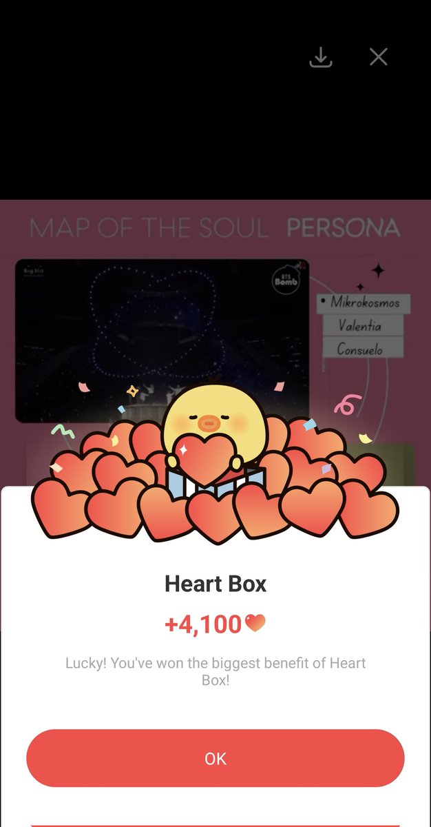 Finally😭😭😭😭😭😳🥺 Guys Keep streaming and Voting @BTS_twt ☺️🤗🥰 #BTSARMYPROMISE2025 #btsarmy #CHOEAEDOL Collect the hearts from #CHOEAEDOL . Last day of Special Event🤩😍🥰🤗☺️