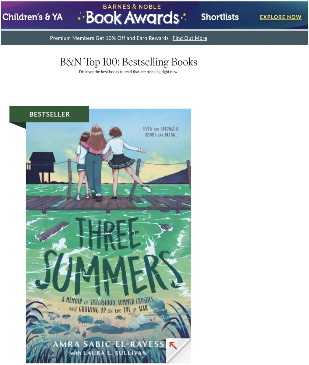 As an author, I'm excited to announce that my book #ThreeSummers has become a BESTSELLER on Barnes & Noble and one of the top 20 best-selling books in the United States, only two days since its release! It's truly an honor to see readers connecting with the story of resilience,…