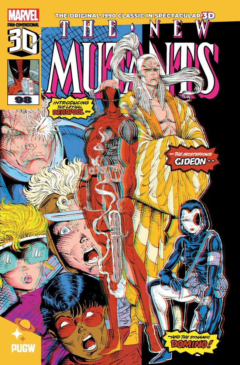 Marvel and Erasmus Fox team for new projects like New Mutants #98 Pan-Dimensional 3D Edition #comics #comicbooks #deadpool graphicpolicy.com/2024/04/11/mar…