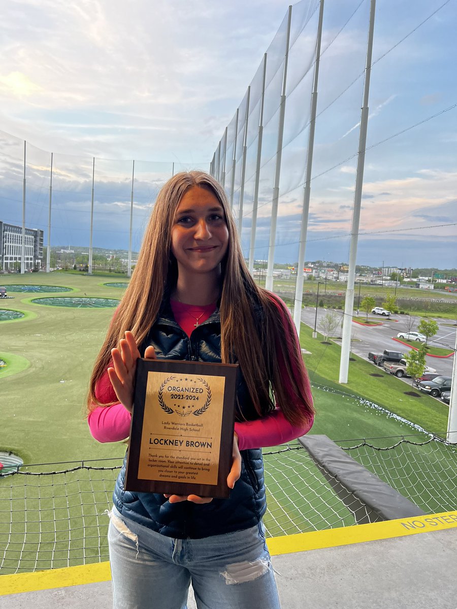 ORGANIZED AWARD: LOCKNEY BROWN