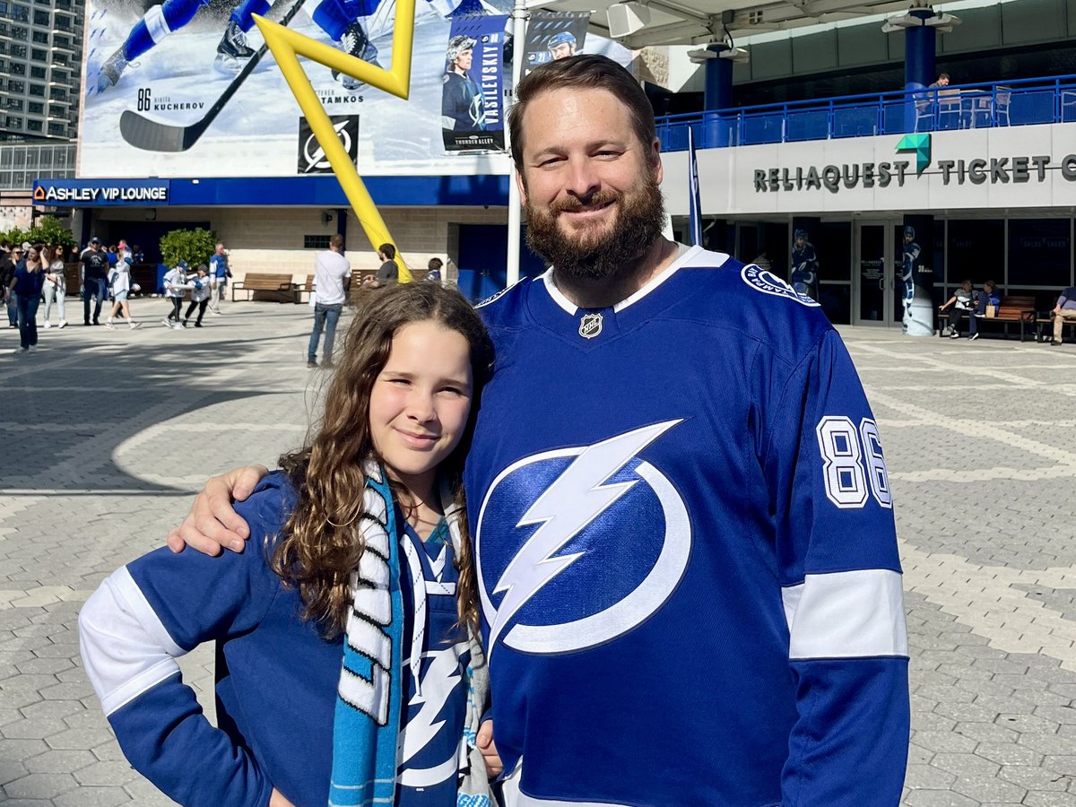 #gobokts  Maddie’s FIRST game!  Let’s GOOOOOO BOLTS?