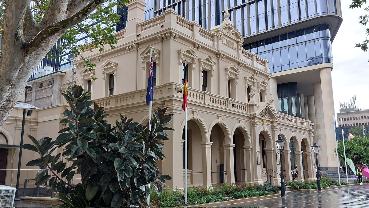 The historic 1880 Town Hall building at #Parramatta #Sydney #NewSouthWales #Australia #History