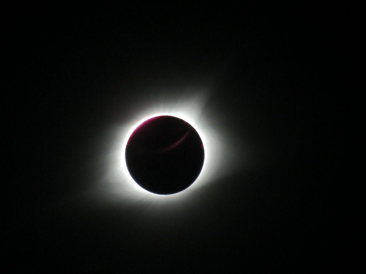 ManjotKalha's tweet image. #EclipseSolar2024 as captured by my brother-in-law in Vermont.