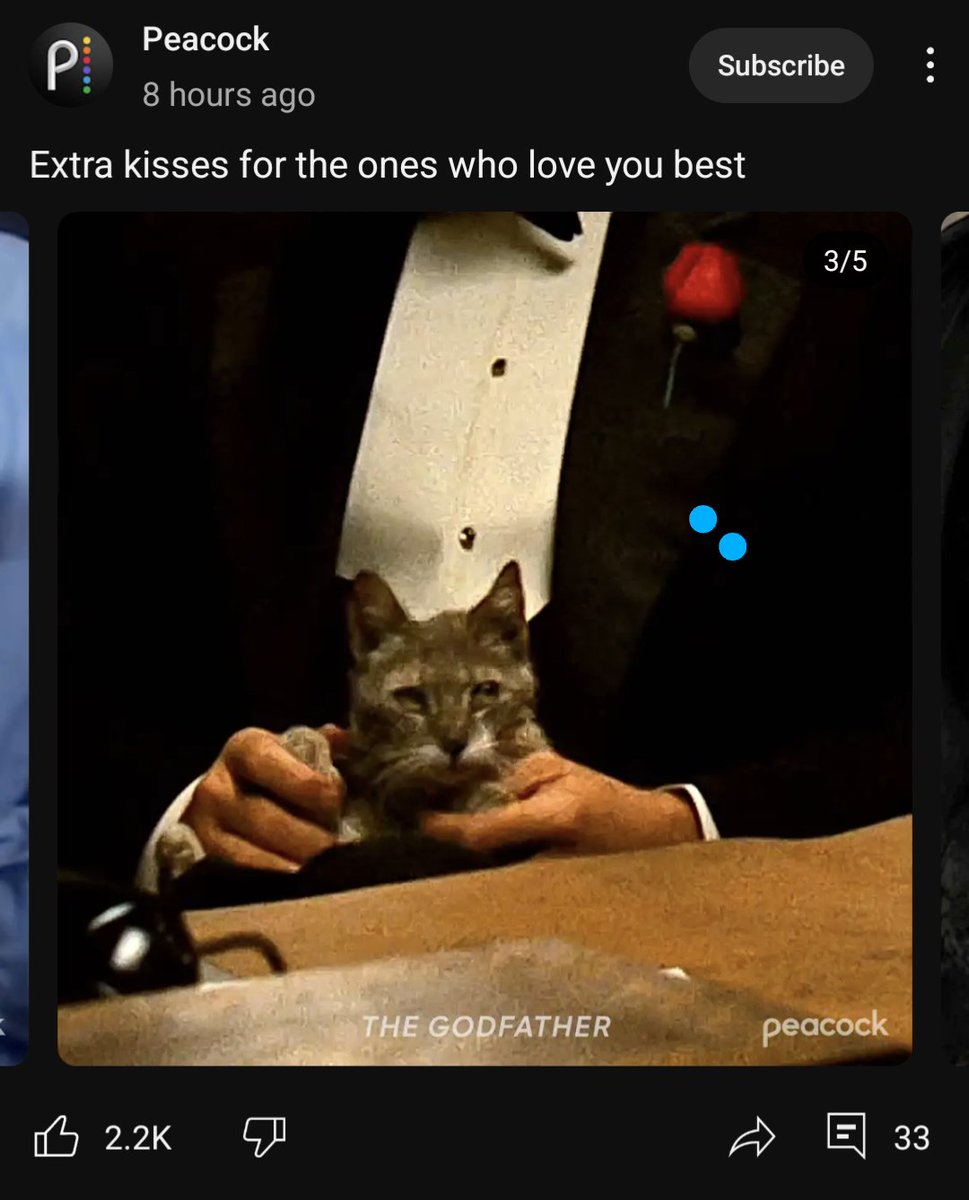 Known for his kindness to animals, Vito Corleone.