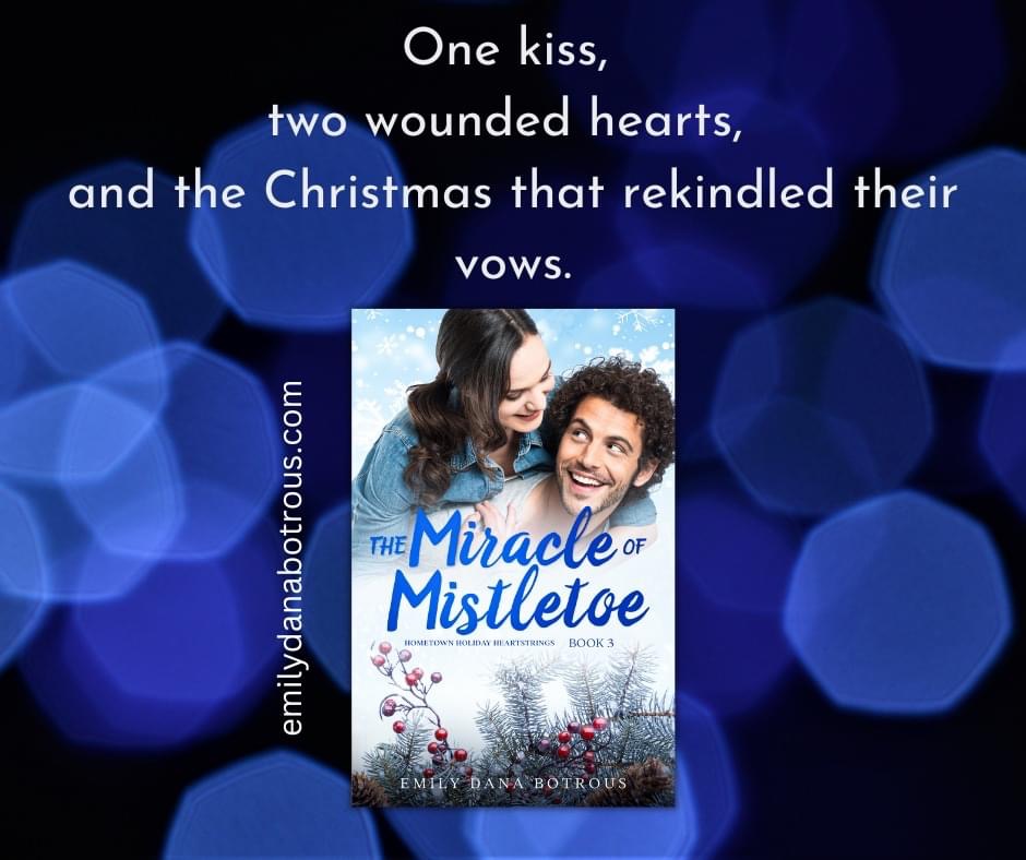 Have you read The Miracle of Mistletoe by Emily Dana Botrous? emilydanabotrous.com
#inspyromance #contemporarychristianromance