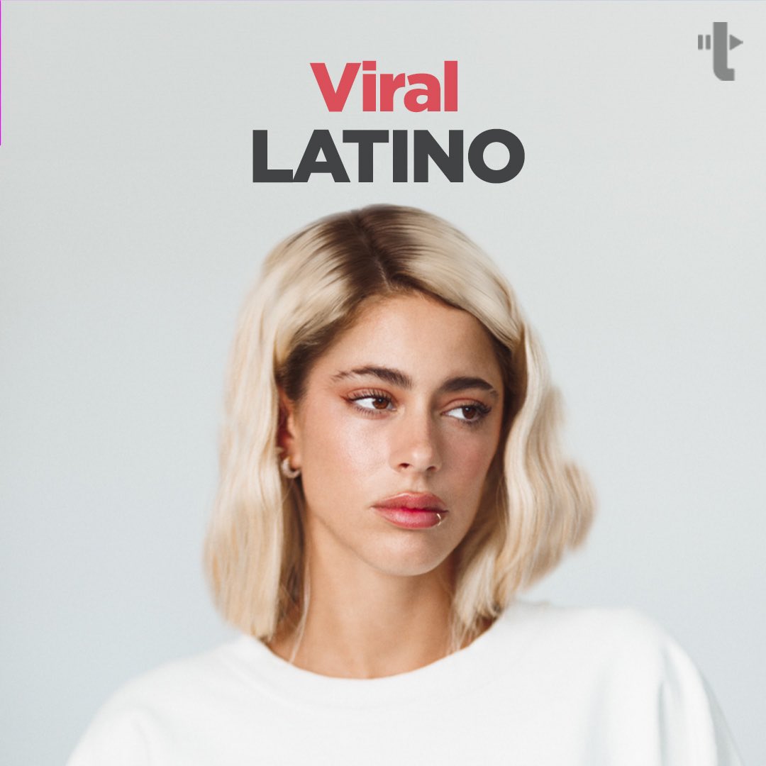 No pares de escuchar lo nuevo de @TiniStoessel 🤍 en la playlist #ViralLatino de @trebelmx ✨ 🎵 bit.ly/3vBqHUM