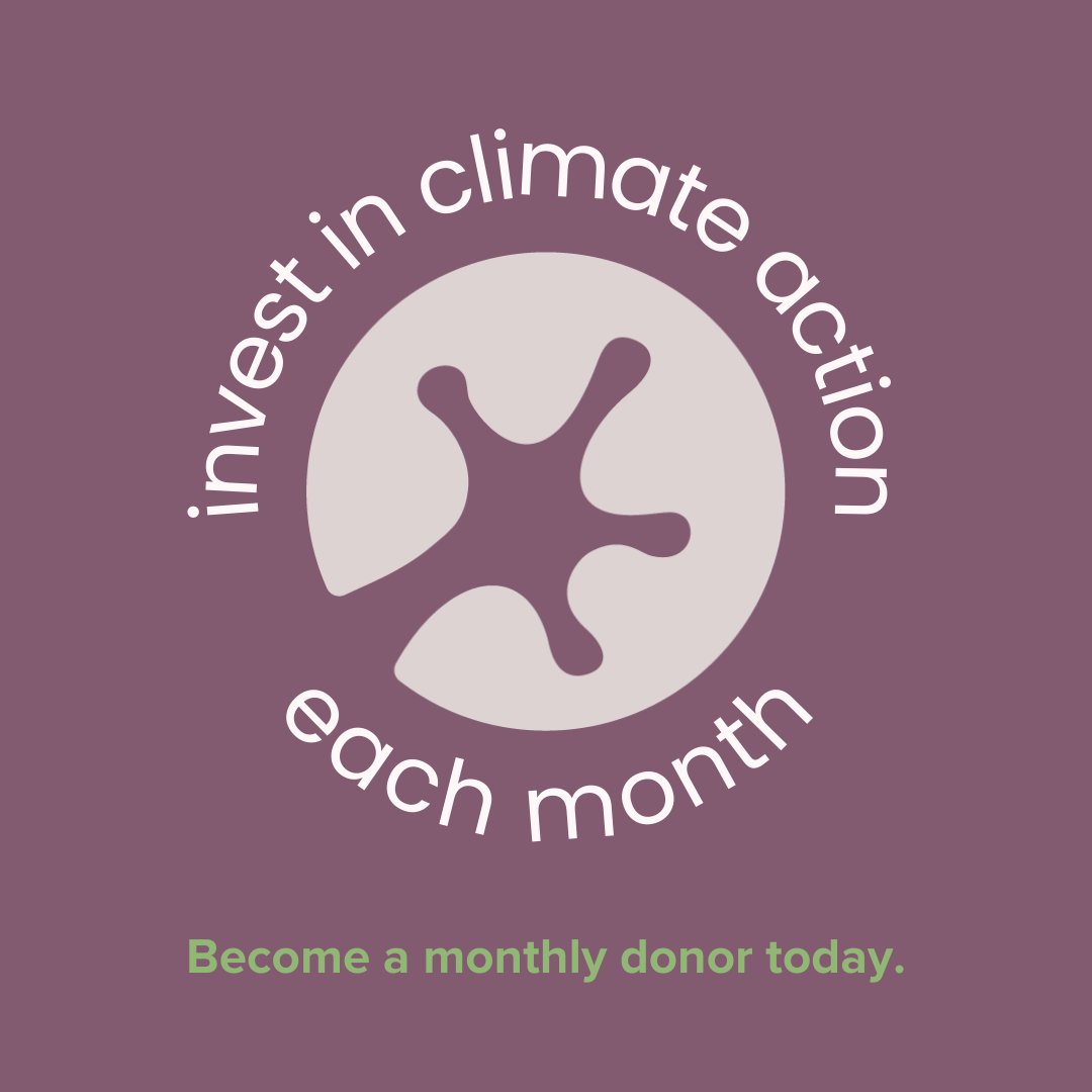 For our 10th year, we are asking that you celebrate the decade of climate advocacy we have built together by becoming a monthly donor! Monthly donations are an easy and convenient way to maximize the impact of your charitable giving and climate activism! cfrog.org/donate/