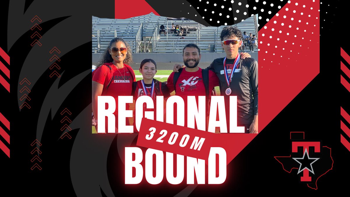 Huge congratulations to juniors Alicia Martinez & Michael Perez @mike_perez101 for Qualifying to @uiltexas Regional Meet! 

Congratulations to Junior Alicia Martinez for breaking the school record with a time of 12:20.9 

#AllGasNoBrakes #RangerPride