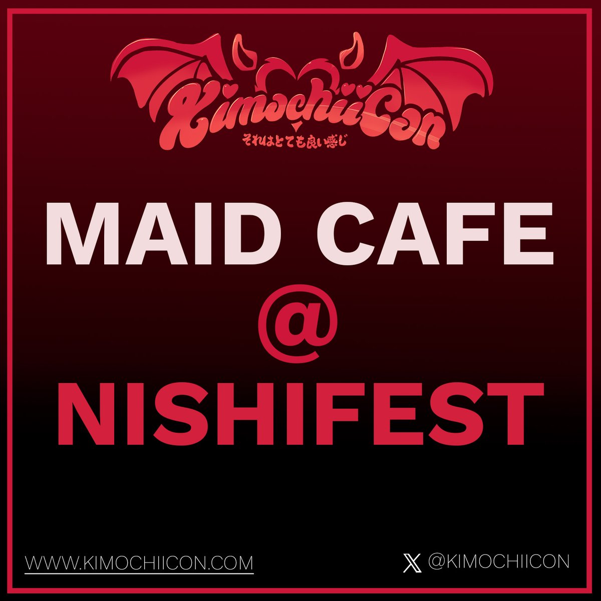 ❤️‍🔥 MAID CAFE AT NISHIFEST ❤️‍🔥 Saddle up and moo-sey on down for our cow-themed maid cafe being hosted at @nishifest! 🐮💖 We hope to see you there!
