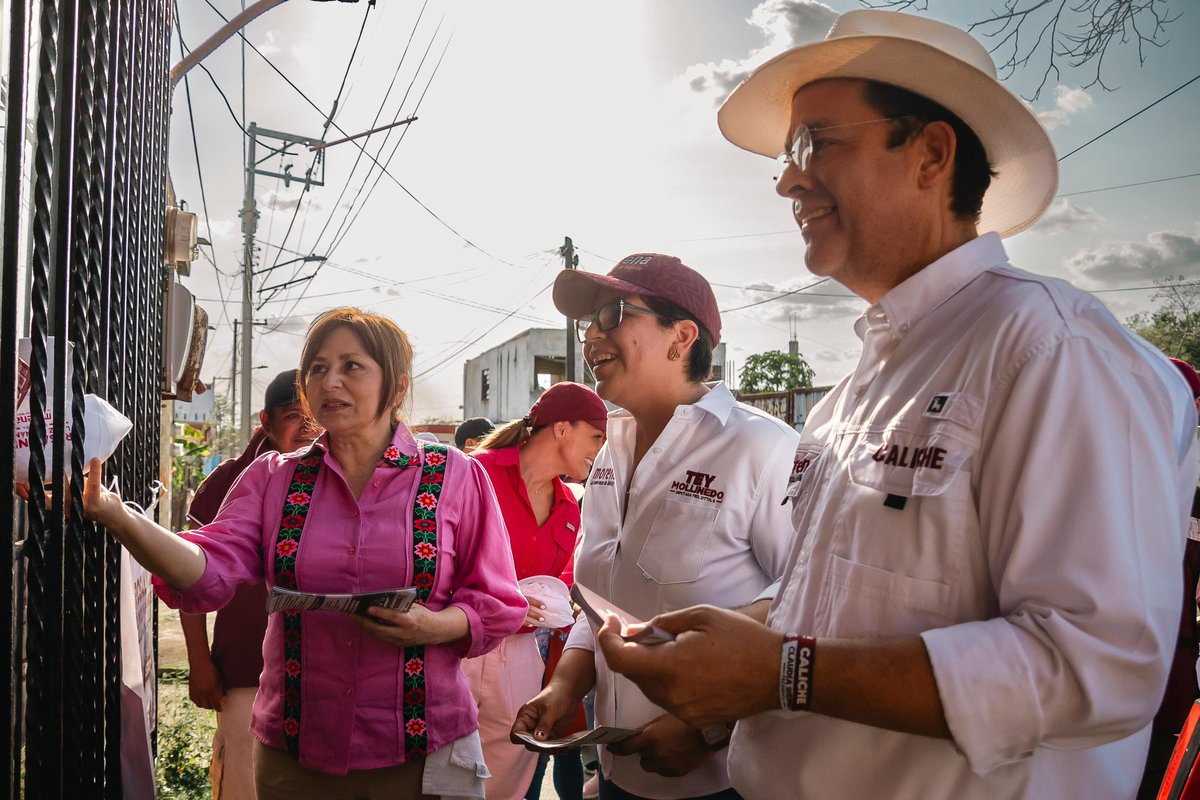 CalicheIRos's tweet photo. Para mí, es más que un honor, recorrer Villa Parrilla casa por casa, junto a una de las grandes referentes de nuestro movimiento, @amigarosalinda, candidata al Senado, con quien escuchamos el sentir de la gente.

#Tabasco #Distrito10 #Morena 
#6de6Morena #TodoMorena https://t.co/1shHOstVts