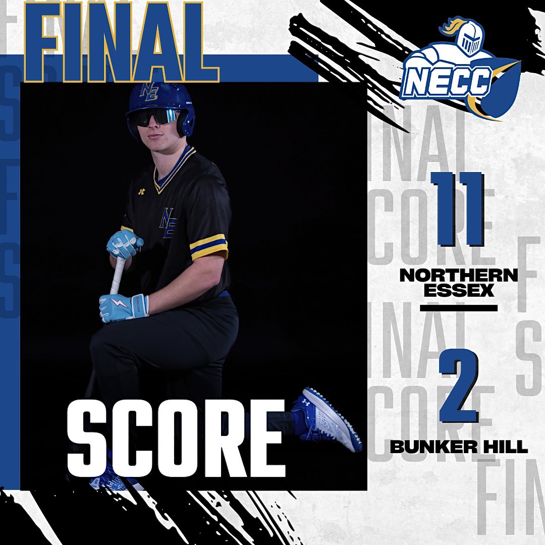 @NEKnightsBase makes it 4 in a row with tonight’s win over Bunker Hill.