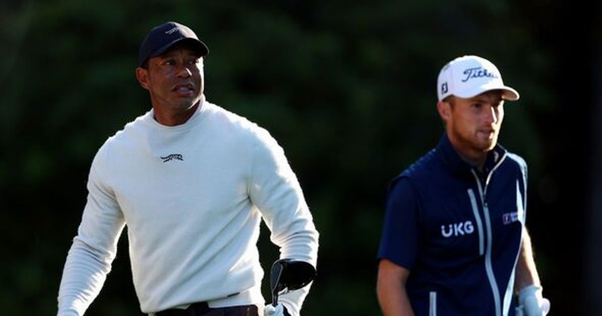 Tiger Woods' Masters practice partner gives verdict after security guard's brutal assessment mirror.co.uk/sport/golf/tig…